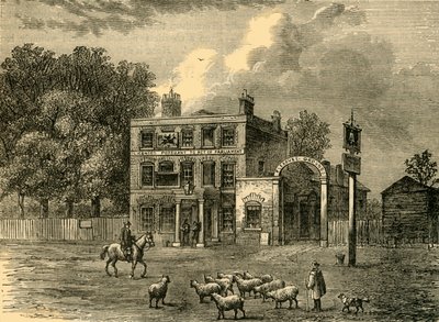 La campana en Edmonton, c1876 de Unbekannt