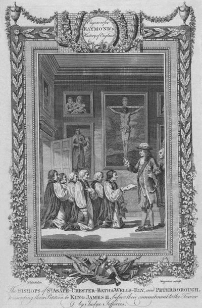 Los obispos de Stasaph-Chester-Bath & Wells- Ely y Peterborough, c. 1787 de Unbekannt