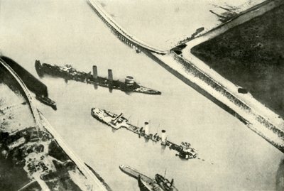 El bloqueo del puerto de Zeebrugge, 1919 de Unbekannt