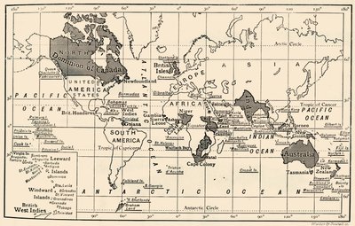 El Imperio Británico, 1897 de Unbekannt