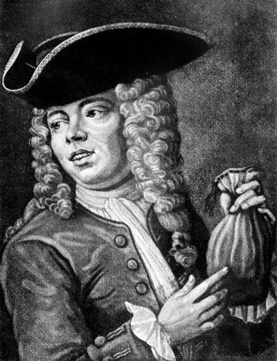 El espejo de los burbujeadores, o la alegría de la locura de Inglaterra, 1720 de Unbekannt
