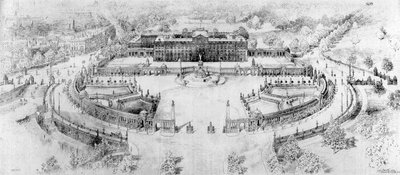 El Palacio de Buckingham que será, 1910 de Unbekannt