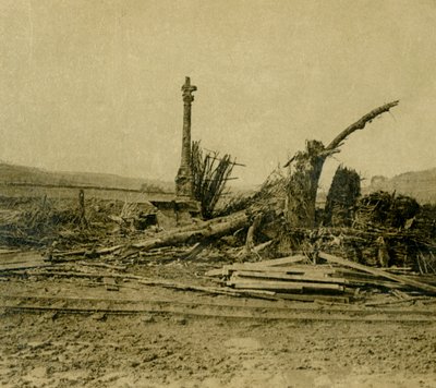 El Calvario en Les Éparges, norte de Francia, c. 1914-c. 1918 de Unbekannt