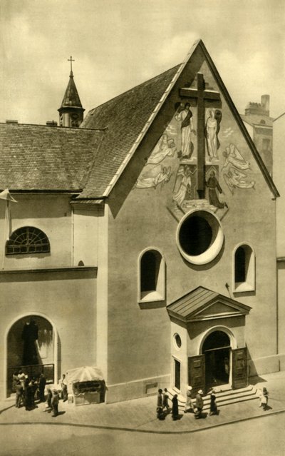 La Iglesia de los Capuchinos, Viena, Austria, c1935 de Unbekannt