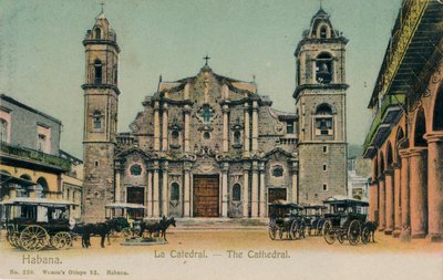 La Catedral, La Habana, Cuba, c1910 de Unbekannt