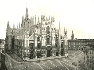 La Catedral, Milán, Italia, 1895 de Unbekannt