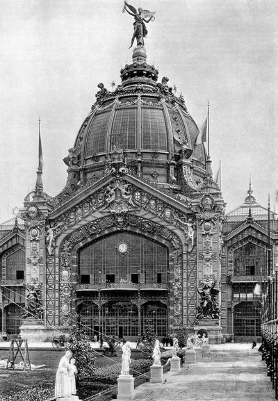 La Cúpula Central, Exposición Universal, París, 1889 de Unbekannt