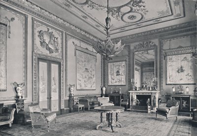 La Sala Central, Palacio de Buckingham, Esquina Noroeste, 1939 de Unbekannt