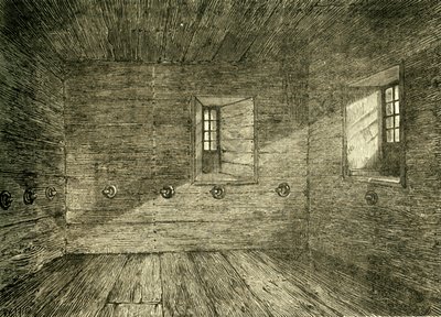 La cámara en el Palacio de Lambeth en la que fueron confinados los Lollardos, c1878 de Unbekannt