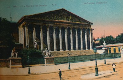 La Cámara de Diputados, París, c. 1920 de Unbekannt
