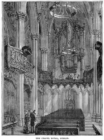 La Capilla Real, Dublín, siglo XIX de Unbekannt