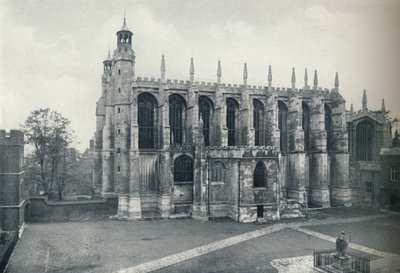 La capilla, desde el techo de Long Chamber, 1926 de Unbekannt