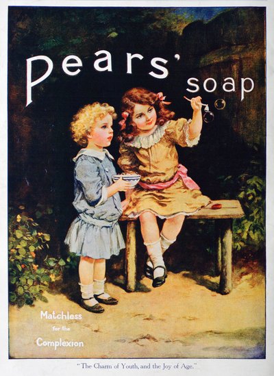 El encanto de la juventud y la alegría de la edad, anuncio de jabón Pears, 1916 de Unbekannt