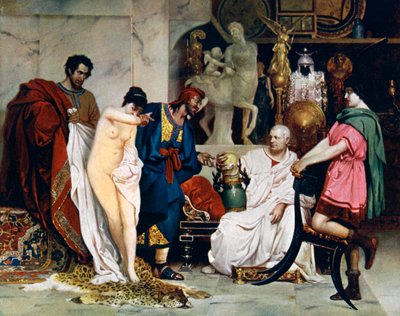 La elección entre una esclava o un jarrón, 1902-1903 de Unbekannt