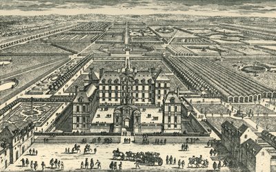 El Château de la Rochefoucauld, Liancourt, Oise, norte de Francia, c1675, 1903 de Unbekannt