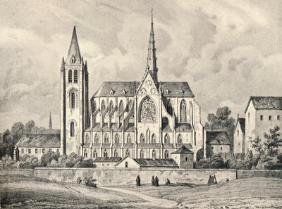 La Iglesia y Parte de la Abadía de San Víctor, 1915 de Unbekannt