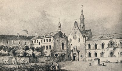 La Iglesia y el Convento de los Pequeños Agustinos, 1915 de Unbekannt