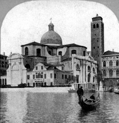 La Iglesia de San Jeremías, Venecia, Italia de Unbekannt