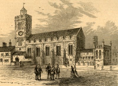 La iglesia de San Miguel Ad Bladum, A.D. 1585, 1897 de Unbekannt
