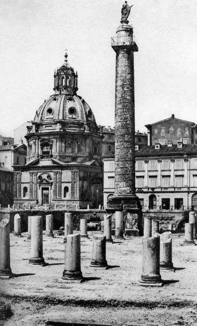 La Iglesia del Santísimo Nombre de María en el Foro de Trajano, Roma, Italia, c1930s de Unbekannt
