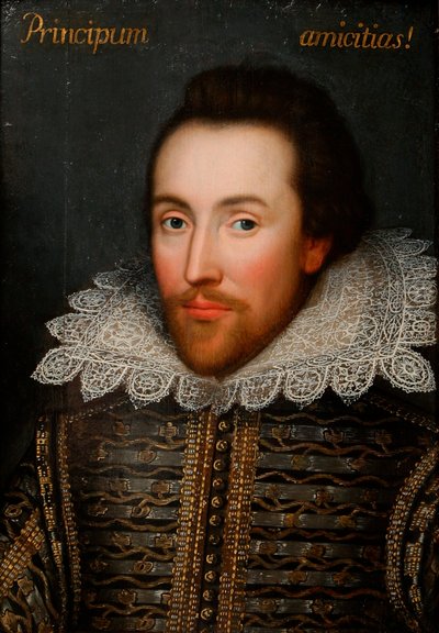 El Retrato Cobbe de William Shakespeare 1564-1616, c. 1610 de Unbekannt