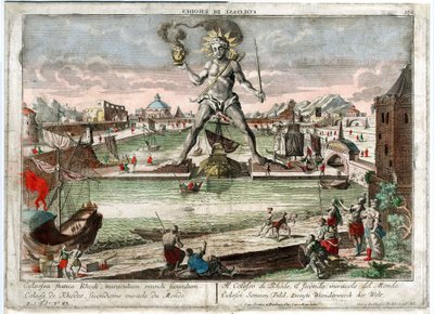 El Coloso de Rodas, 1760 de Unbekannt