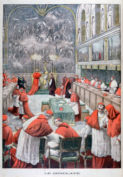 El cónclave, 1903 de Unbekannt