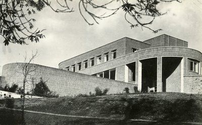 El idioma contemporáneo Casa de ladrillo en Hampstead, Londres, 1941 de Unbekannt