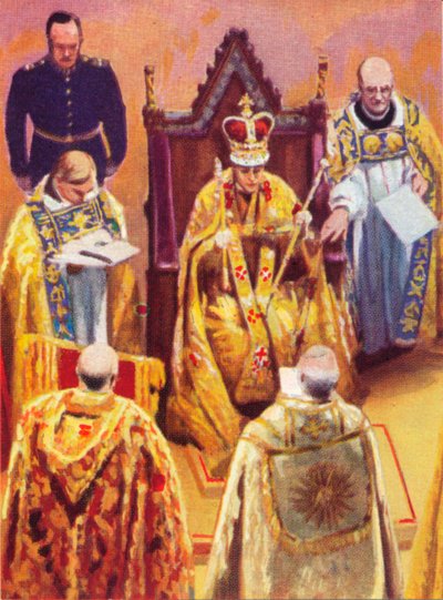 La coronación del Rey Jorge VI 1895-1952, 12 de mayo, 1937 de Unbekannt