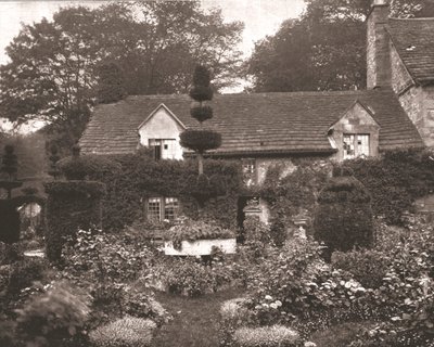 La cabaña cerca de Haddon Hall, Derbyshire, 1894 de Unbekannt