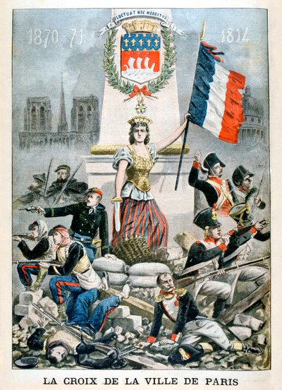 La Cruz de la ciudad de París de Unbekannt