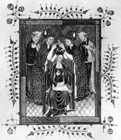 La coronación de una reina de Unbekannt
