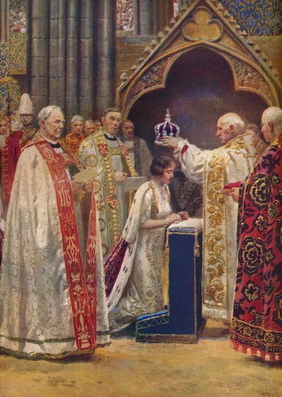La coronación de la reina consorte, 1937 de Unbekannt