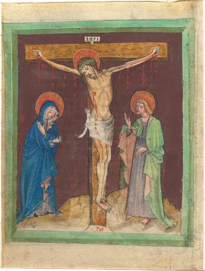 La Crucifixión, c. 1430 de Unbekannt