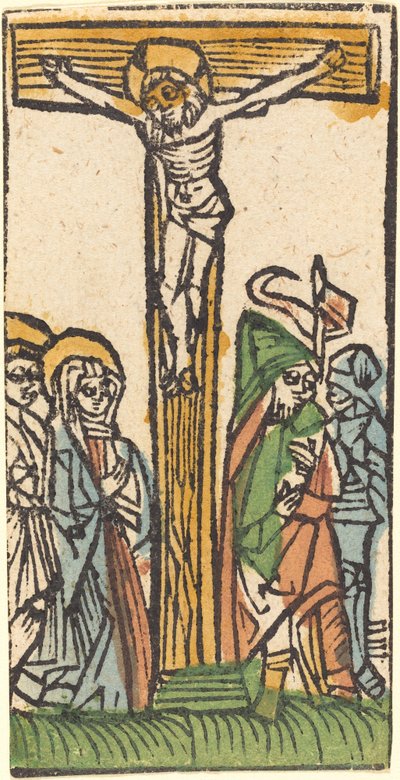 La Crucifixión, c. 1500 de Unbekannt
