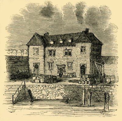 La Aduana - Época de Isabel, c1872 de Unbekannt