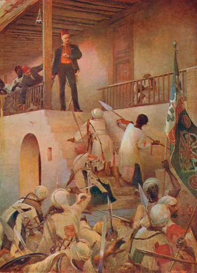 La muerte del General Gordon, Jartum, 26 de enero de 1885, 1893-1906 de Unbekannt