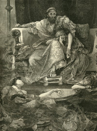 La muerte de Sardanápalo, 1890 de Unbekannt