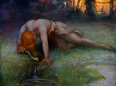 La Muerte de Sigfrido, 1906 de Unbekannt