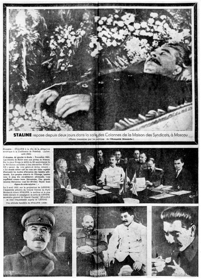 La muerte de Stalin, 8 de marzo de 1953 de Unbekannt