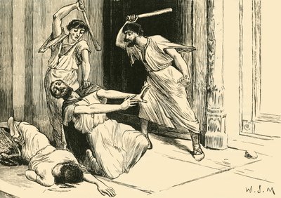 La Muerte de Tiberio Graco, 1890 de Unbekannt