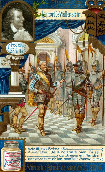 La muerte de Wallenstein por Friedrich Schiller de Unbekannt