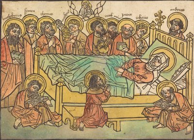 La Muerte de la Virgen de Unbekannt