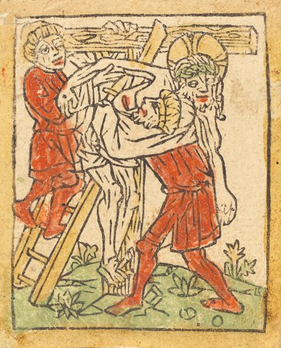 La Deposición, c. 1475 de Unbekannt
