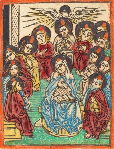 El descenso del Espíritu Santo de Unbekannt