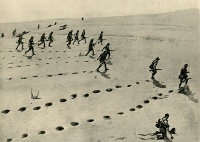 La fase del desierto de la campaña del suroeste africano..., Primera Guerra Mundial, 1915, c1920 de Unbekannt