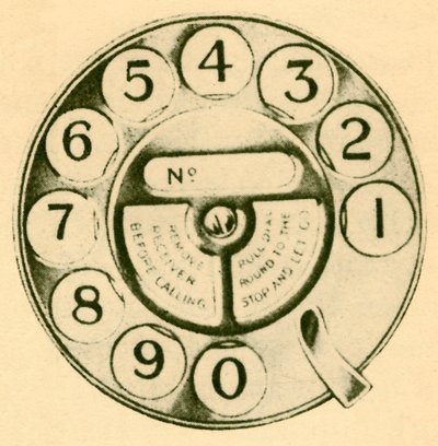 El interruptor de dial, c1930 de Unbekannt