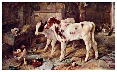 El perro en el pesebre, 1885-1901 de Unbekannt