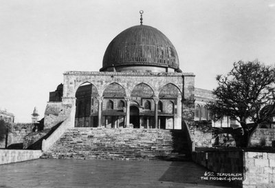La Cúpula de la Roca, Jerusalén de Unbekannt