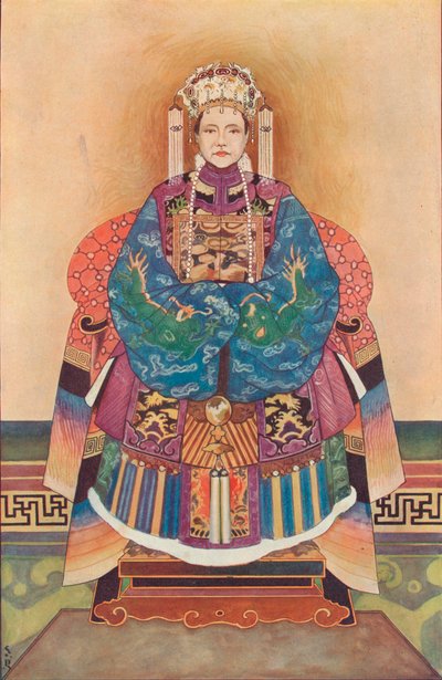 La Emperatriz Viuda de China, 1908 de Unbekannt